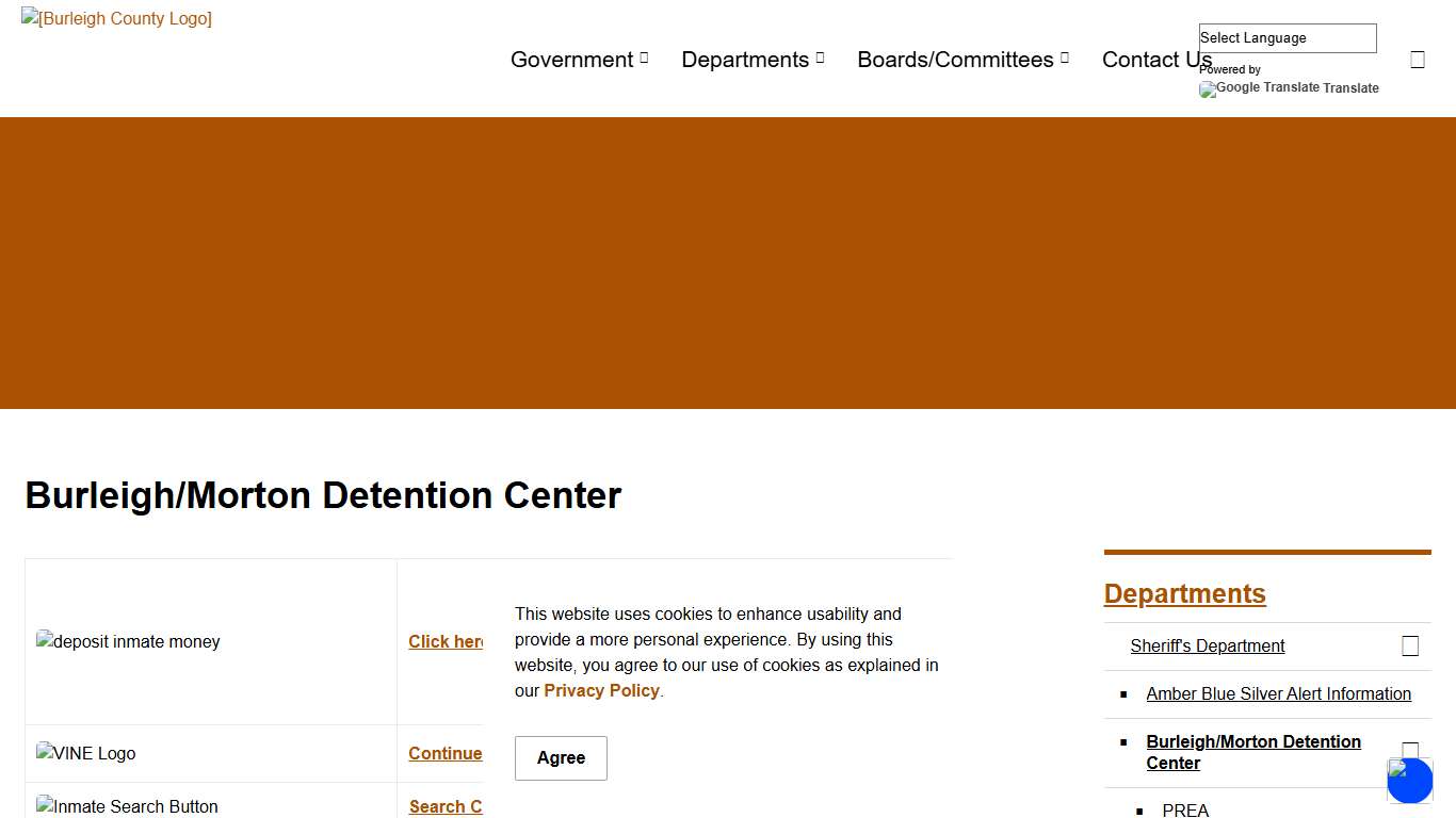 Burleigh/Morton Detention Center | Burleigh County